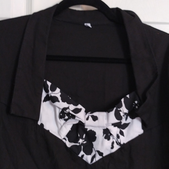 Retro Rockabilly style handmade XL dress floral - Picture 4 of 9